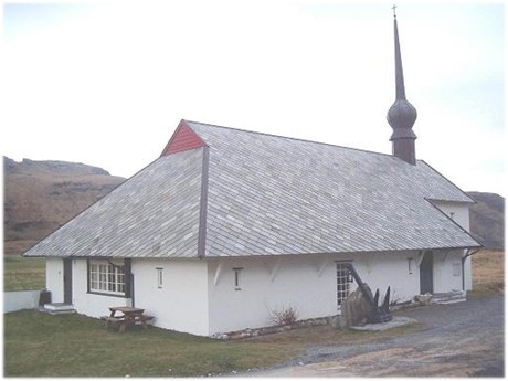Bilete av Ervik kyrkje