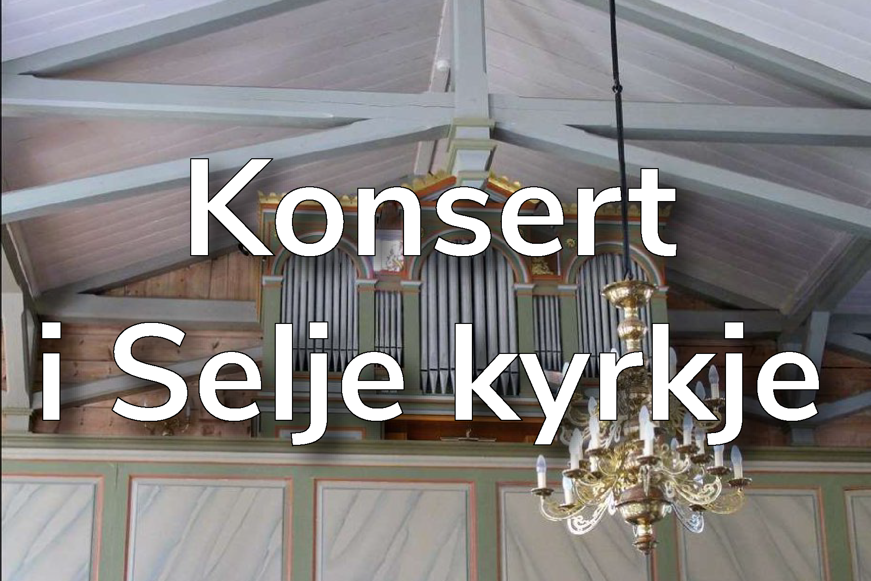 Orgelfront Selje kyrkje